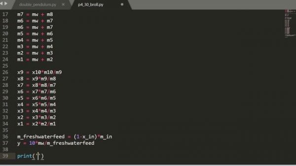 ??Chemical Engineering Mass Balance Desalination Calculation with Excel and Python