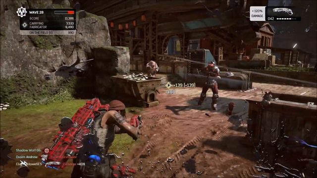Gears Of War 4 Horde Full 50 Waves Scout MVP смотреть онлайн