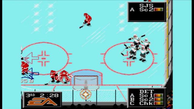 NHL 94 Джонни Браво vs Кирпич57 смотреть онлайн
