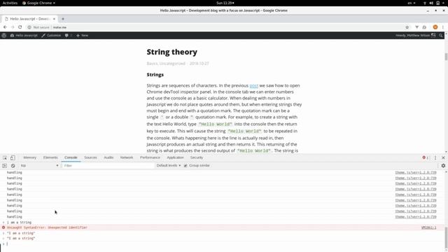 How to learn Javascript using chrome console and devTools смотреть онлайн