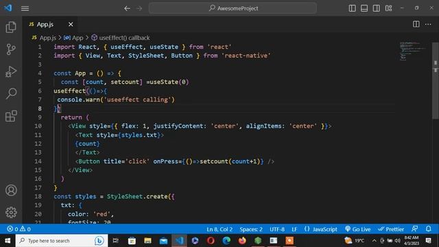 React useEffect Hook in React Native | Learn react-native #30 смотреть онлайн