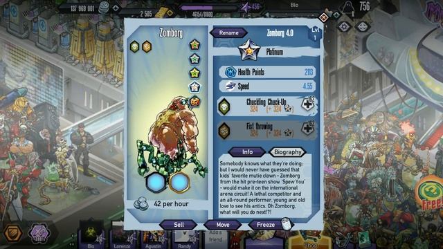 Mutants Genetic Gladiators (Platinum Zomborg) смотреть онлайн