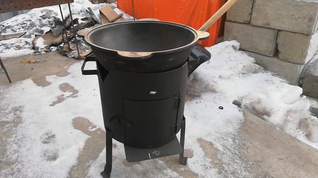Что делать с казаном и печкой? смотреть онлайн