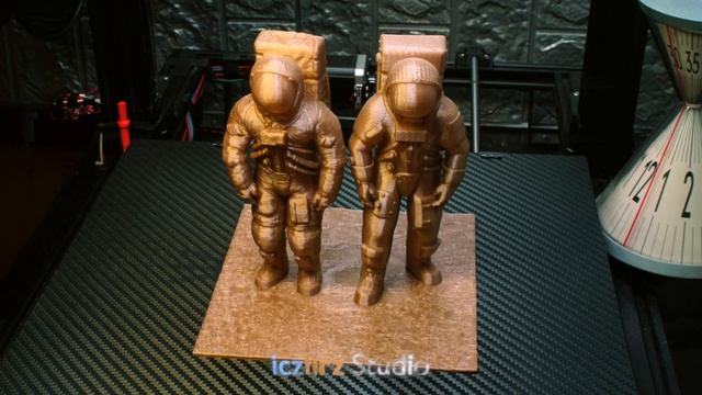 Apollo Astronaut Timelapse 3D Printing support free remix stl model in blender download available смотреть онлайн