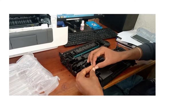 how to fix cartridge very low hp printer laser jet pro m404dn-m405 memory error смотреть онлайн