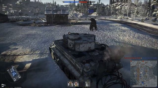 War Thunder | Tiger White OP Detect смотреть онлайн