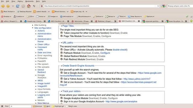 Drupal SEO module смотреть онлайн