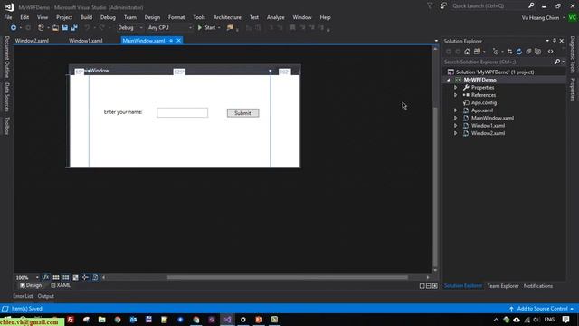 Day3: Change the Startup Form in WPF Application смотреть онлайн