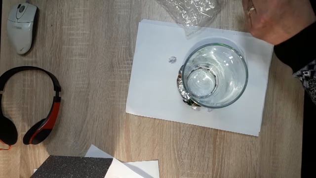 Мастер-класс Декор стеклянной вазы часть 2. смотреть онлайн