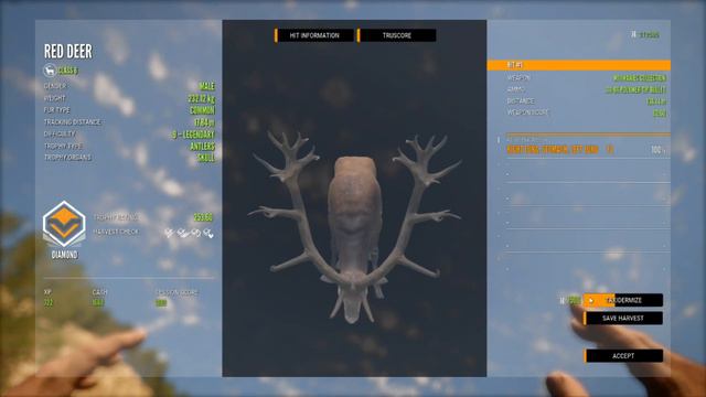 FIRST DIAMOND TRURAC REDDEER (BETA) | theHunter Call of the Wild смотреть онлайн