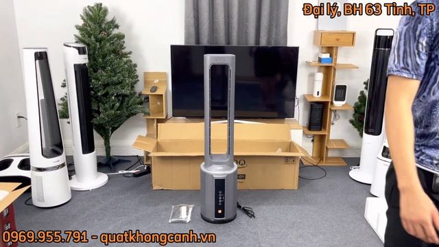 Mở hộp quạt không cánh Xiaomi BRS F12 (TS01) смотреть онлайн