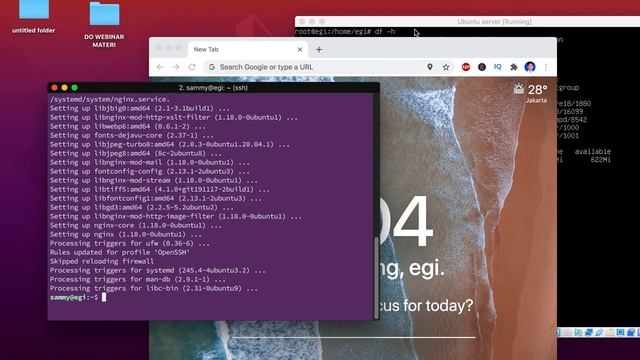 How to Install Nginx and Setting Firewall on Ubuntu 20.04 Server смотреть онлайн