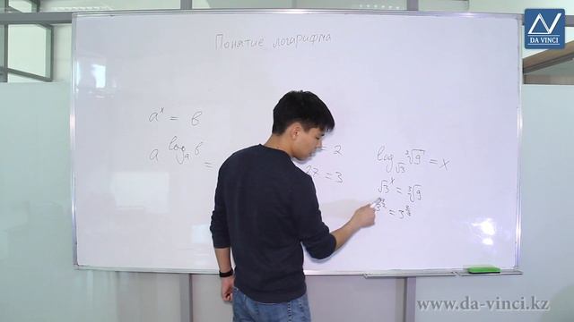 11 класс, 14 урок, Понятие логарифма смотреть онлайн