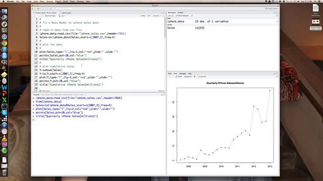 Fitting the Bass Model in R смотреть онлайн