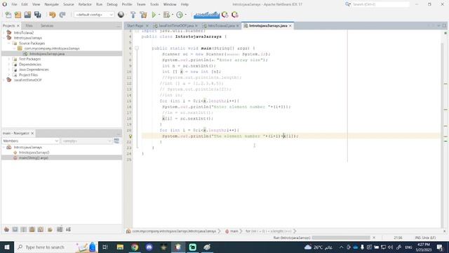 Introduction to Object Oriented Programming (OOP) using JAVA 1d/2d/3d Arrays شرح بالعربي смотреть онлайн