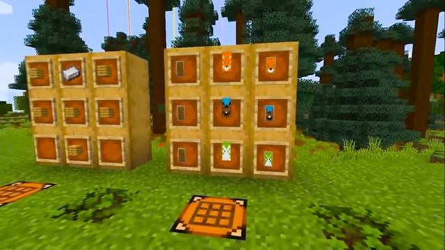 How to craft and paint the shield - Minecraft tutorial смотреть онлайн