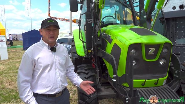 Колесный трактор ZOOMLION RN904 смотреть онлайн