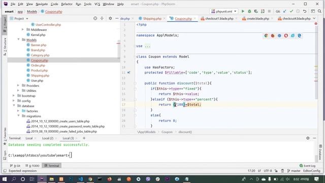 28. Multivendor ecommerce in laravel 8 | configure order confirm mail(gmail) смотреть онлайн