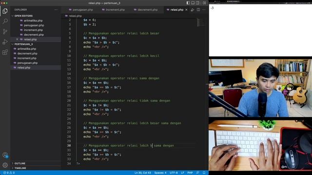 Gimana Praktek Koding Operator, Comment & Gaya Penulisan Koding di Bahasa Program PHP untuk Pemula смотреть онлайн