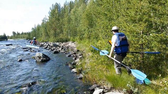 Княжегубское вдхр. (Ковдозеро) - Кичаны 2015 HD смотреть онлайн