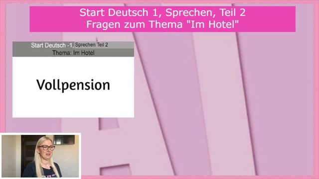 Goethe Zertifikat A1 - Start Deutsch 1, Sprechen: 10 вопросов по теме 