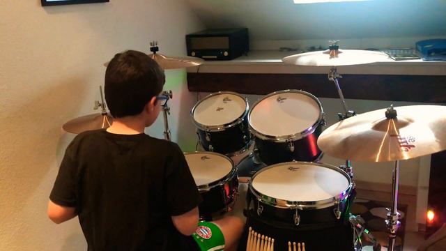 Drum cover Michel Jonas Sombre et la nuit смотреть онлайн