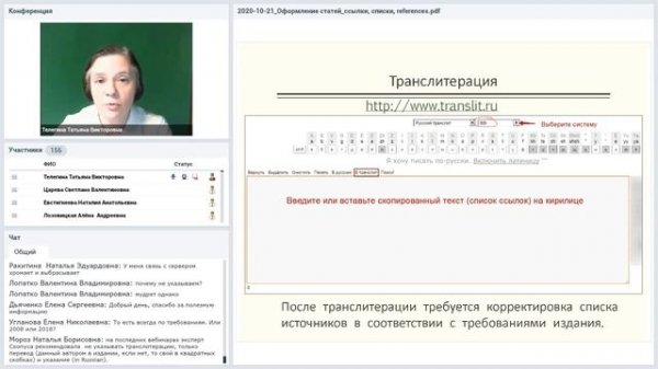 Оформление статьи для публикации Ссылки, списки, References