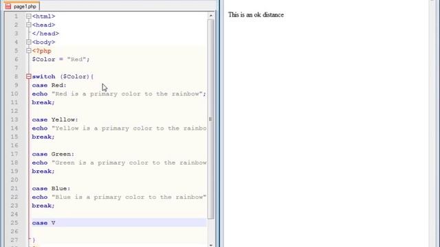PHP Lesson 16 - The Switch and Case Statement in PHP смотреть онлайн
