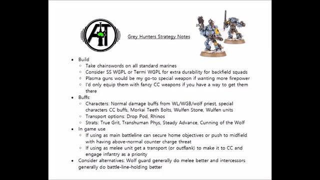 Grey Hunters: Rules, Review + Tactics - Space Wolves Codex Strategy Guide смотреть онлайн