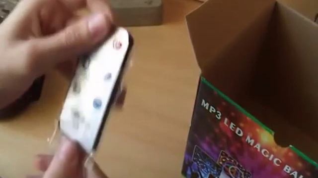 Диско шар MP3 LED Magic Ball Light Дискотека дома ! смотреть онлайн