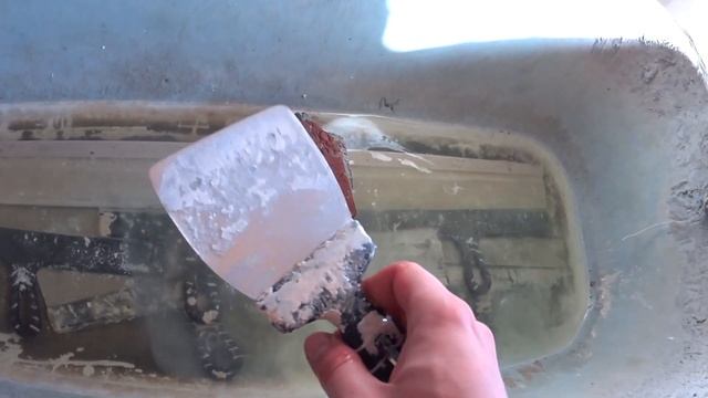 Не выбрасывайте старый инструмент. Чем отмыть шпателя смотреть онлайн