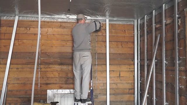 Пропил бруса под окно стандарт 1350 мм