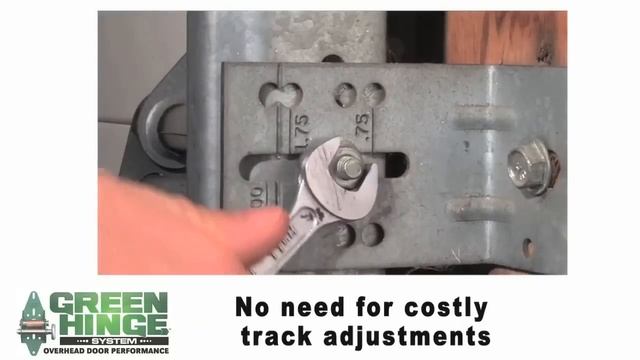 Sealing Overhead Garage Doors - Green Hinge System смотреть онлайн