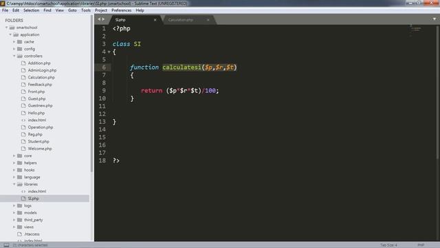 How we create Library in Codeigniter in HINDI By Shiva Sir || Lecture 20 смотреть онлайн