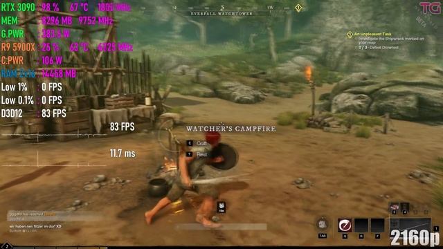 Тестируем игру New World на RTX 3090 l 4K l Выживет ли видеокарта? смотреть онлайн