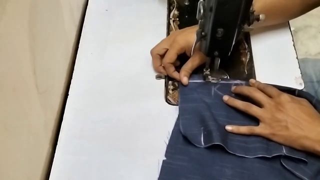 आगे बेल्ट पीछे इलास्टिक पैंट कटिंग सिलाई/Front Belt Back Elastic Pant Cutting And Stitching смотреть онлайн