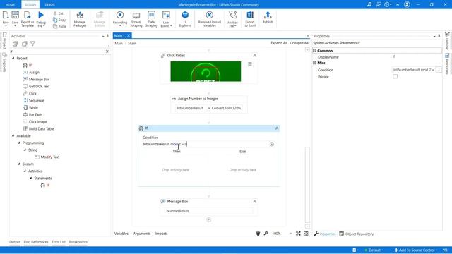 Building a Roulette Bot With UiPath | Martingale Strategy смотреть онлайн