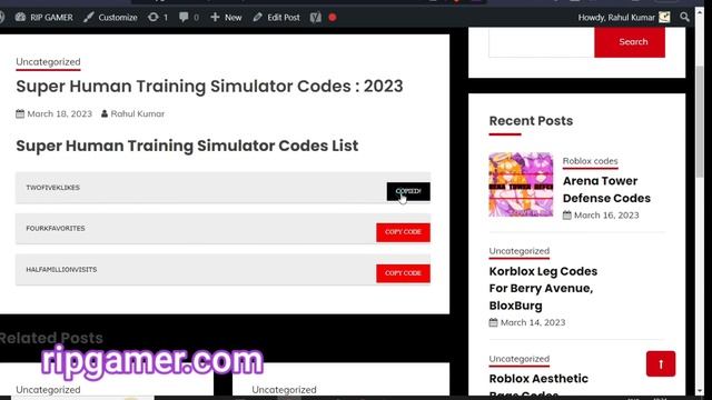 All *Secret* Super Human Training Simulator Codes 2023 | Codes For Super Human Training Simulator