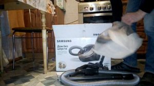 Распаковка — Пылесос Samsung SC20M2589JD