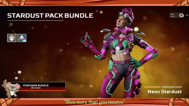 Legendary Skin for Horizon (Neon Stardust), S11 EoY Sales. [Apex Legends - Highlight - Dec.21] смотреть онлайн