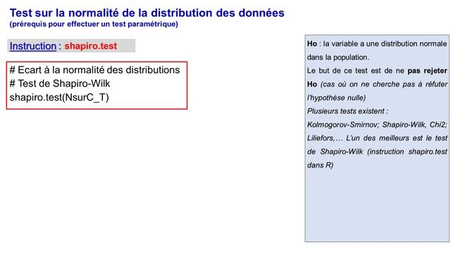 Le test de Shapiro Wilk en 2 minutes - Statistique смотреть онлайн
