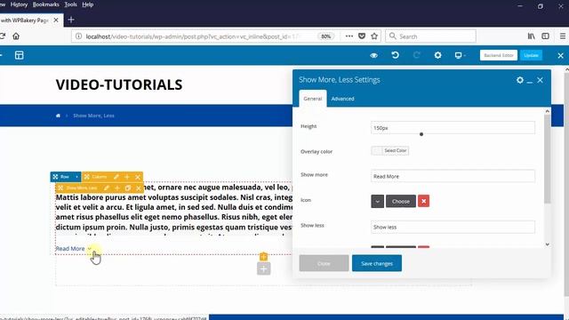 Show more Less element - XTRA WordPress Theme смотреть онлайн