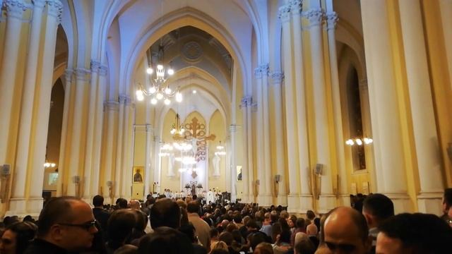 Пасха 2019 в Кафедральном Соборе Москвы (Catholic Easter in Russia) смотреть онлайн