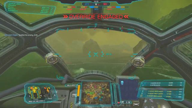 MWO: Whomp kitty Madcat MkII MCII-1, with dual UAC20 and heavy MLs, sneaks up on assaults смотреть онлайн