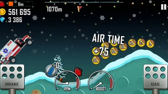 AMBULANCE HILL CLIMB RACING GAME LEVEL IN XMAS смотреть онлайн