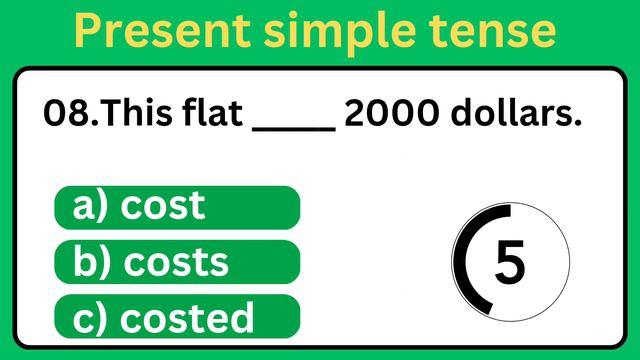 Present simple tense quiz l Can you score 15/15? English Grammar with Grammar Guardian 💥 смотреть онлайн