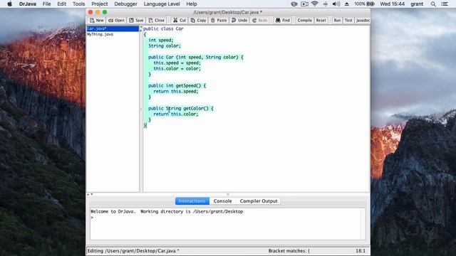 13 Classes_And_Objects | BASICS OF JAVA смотреть онлайн