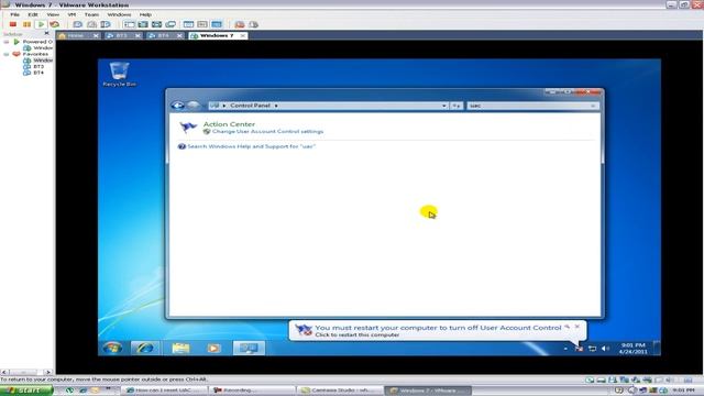 How To Disable User Account Control (UAC) Windows 7 смотреть онлайн
