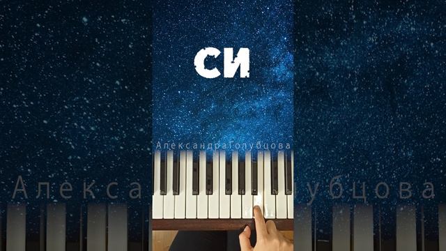 Как называются клавиши фортепиано / note names musical alphabet piano keys playing keyboard academ смотреть онлайн