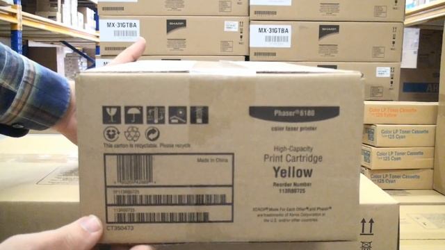 Xerox Toner yellow 6180 (113R00725) HC смотреть онлайн